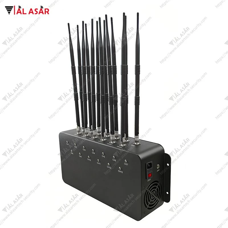 13/14-kanals WiFi-signalblockerande störning inomhus